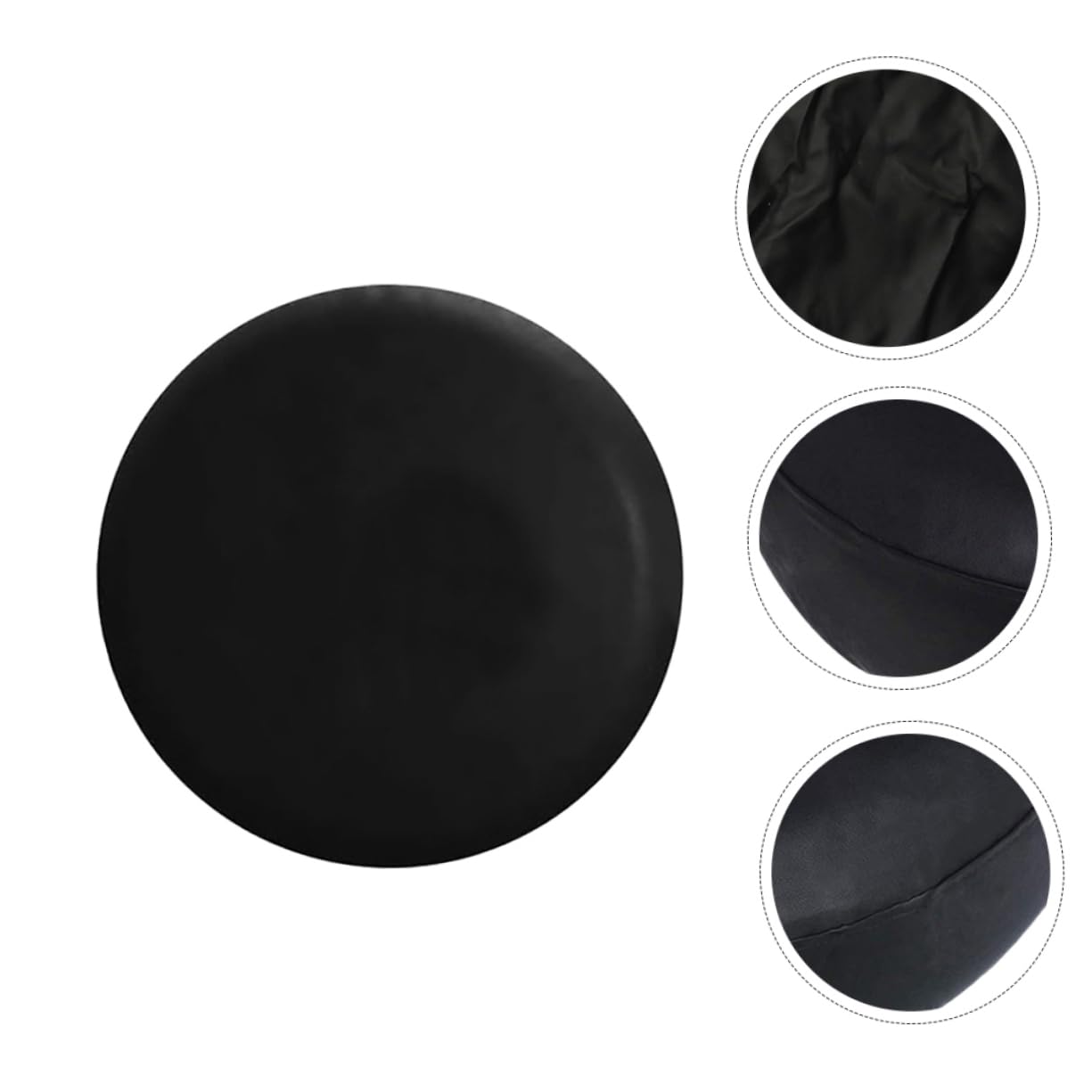 Cubierta para Neumático de Repuesto de 15 Pulgadas PVC Negra