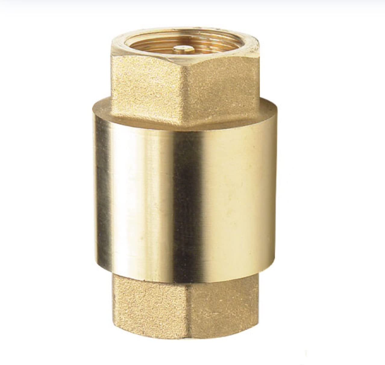 Valvola Di Ritegno In Ottone 3/4'' Maschio-femmina A Molla: Antiriflusso Per Pompe E Impianti Idrici