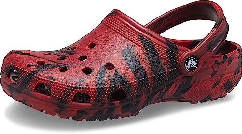 Crocs Unisex Adult Classic Marbled Tie-Dye Clogs