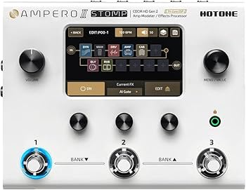 Hotone Ampero II Stomp マルチエフェクター HOTONE | AMPERO Ⅱ STOMP | マルチ・エフェクター | 製品情報