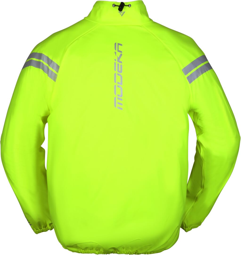 Modeka Flex Dry Motorrad Regenjacke, neon-gelb, L