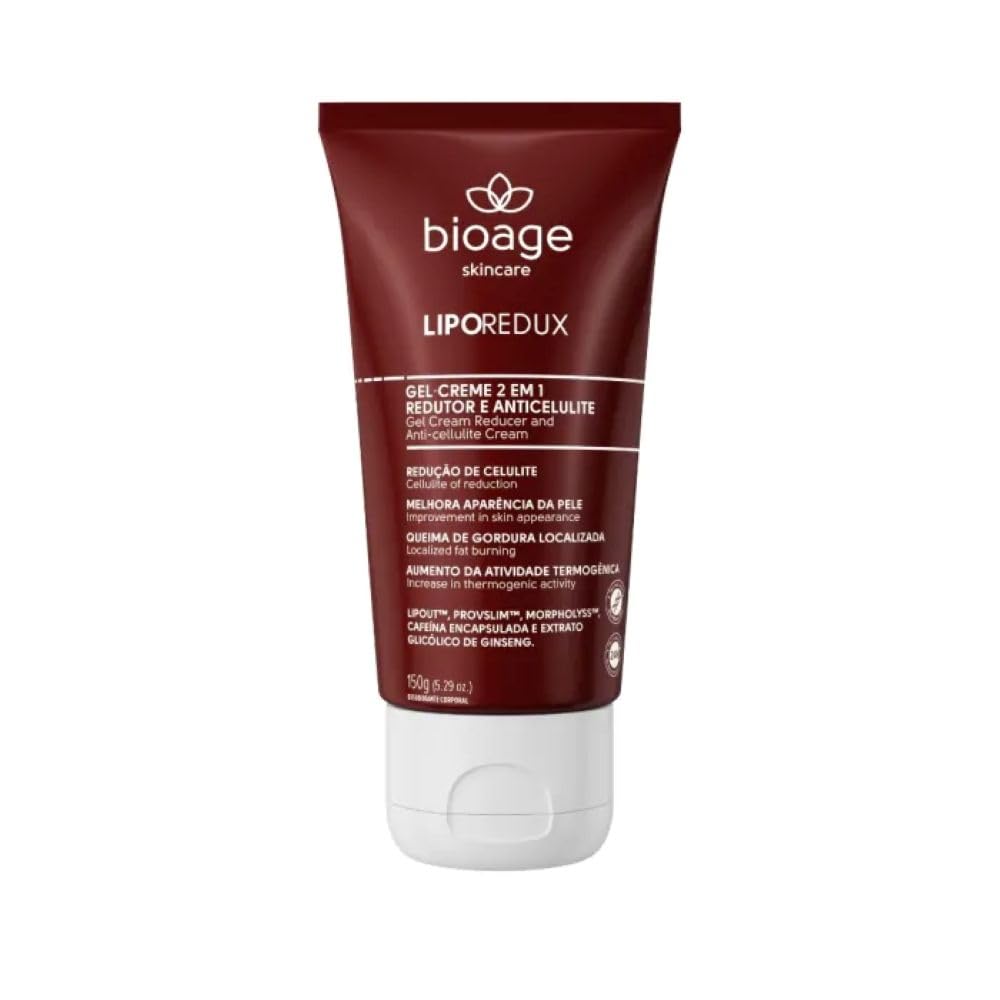 Gel-Creme 2 em 1 Redutor e Anticelulite Lipo Redux Bioage 150g