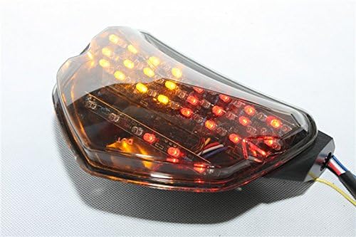 HONGK- Led Tail Light Compatible with Gsx-R Gsxr 600 750 2004-2005 Gsxr1000 2005-2006 SMOKE [B01BN0HE2M]