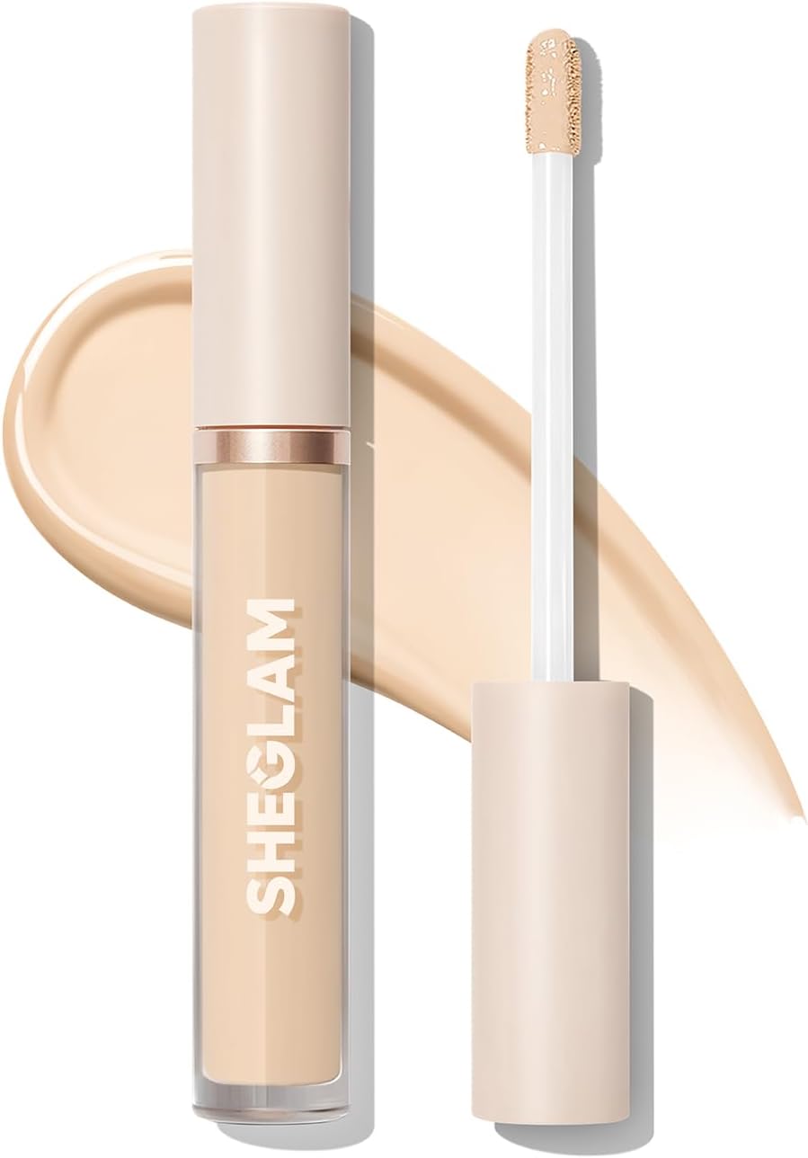 SHEGLAM 12HR Full Coverage Concealer Matte Finish Concealer Stick for Under Eye and Dark Circles - Linen