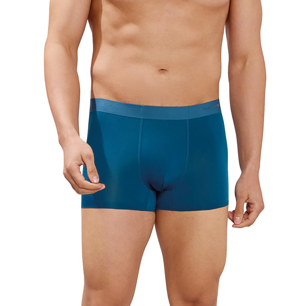 mercaze Men's Underwear Trunk - Seamless Ultra - Stretch Comfort - Microfiber Nylon Spandex Innerwear for Men, M110- Ultra Soft, Comfort Fit, 4 Way Flex, Quick Dry, Breathable Fabric - Teal, Small-picture-25
