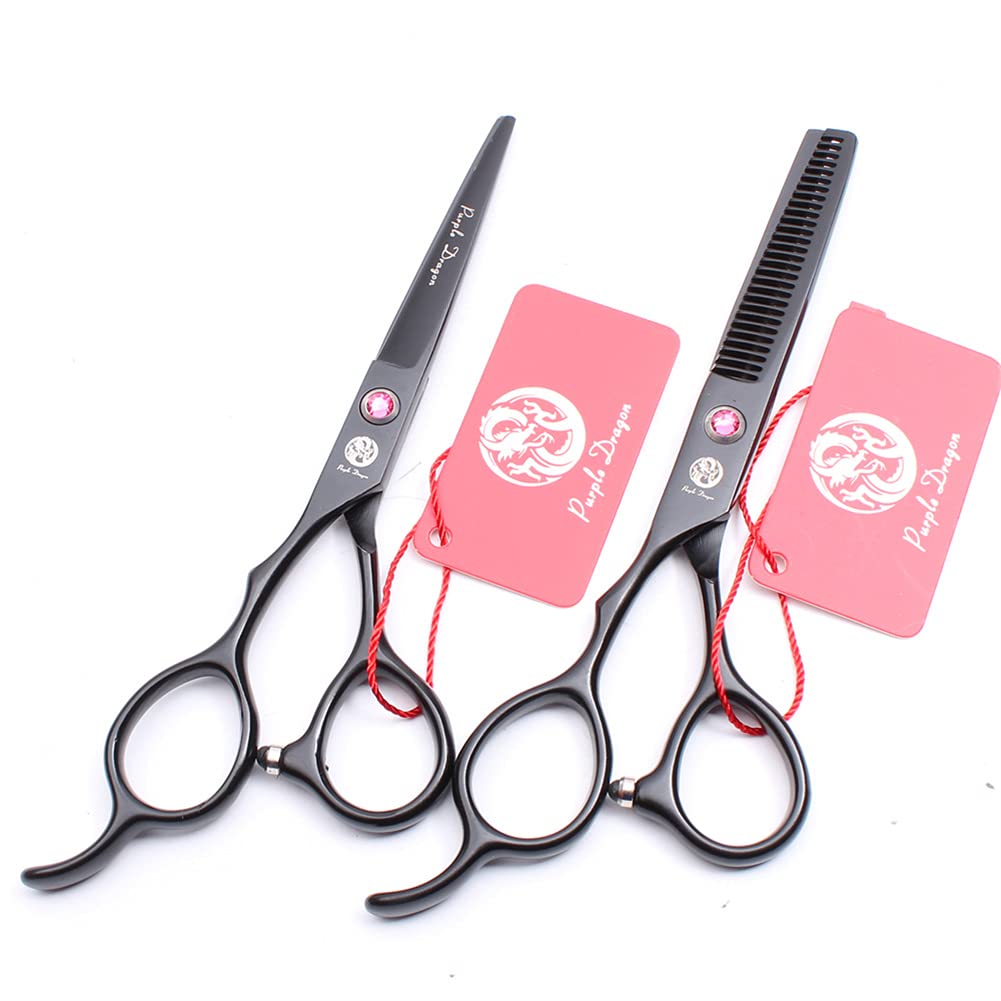 Main Gauche Professionnel Coiffure Ciseaux Kit, Acier Inoxydable Haircut Ciseaux, pour Hommes Femmes Enfants Accueil Animaux Salon Barber,5.5 inch