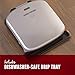 George Foreman 4-Serving Removable Plate Grill and Panini Press, Platinum, GRP3060P