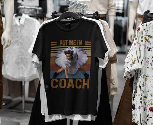 Quotes Put Me in Coach Vintage Shirt Multicolor3