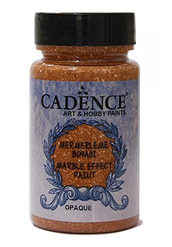 Pintura Efecto Mármol Cadence marrón 90ml Ref. 15