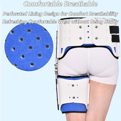 Faja de cadera ortesis ajustable para soporte y protección articular miniatura 2