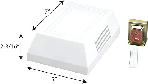 Miniatura 2 de Progress Lighting PC001-30 - Juego de campanillas de puerta tradicionales con transformador de la colección de campanillas de puerta en acabado