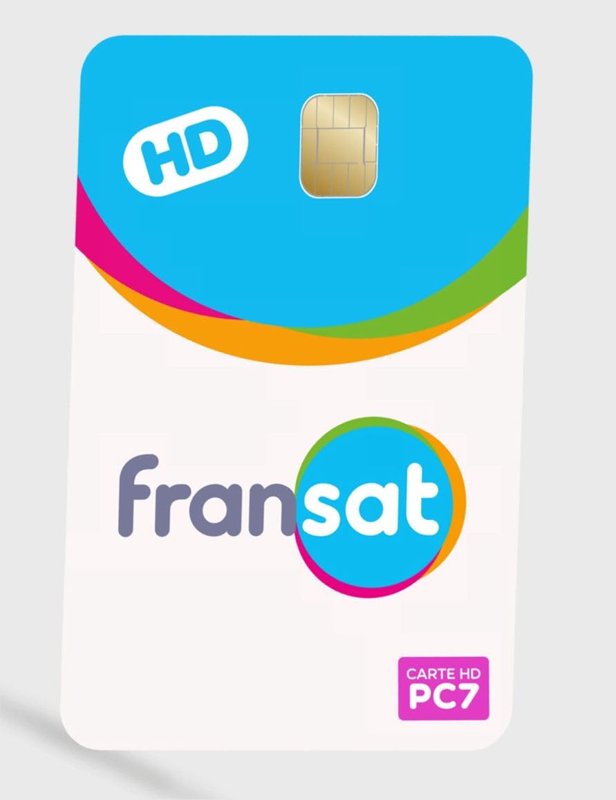 Carte Officielle Fransat PC7.0 valable 4 Ans