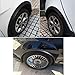 XmuxHai Universal Fender Flares,9.85FT*2PCS,Car Wheel Arch Trim,Universal Car Wheel Fender Extension Moulding Flares Auto Tyre Eyebrow Trim Strip Stick Out Edge,Rubber Wheel Eyebrow Protector