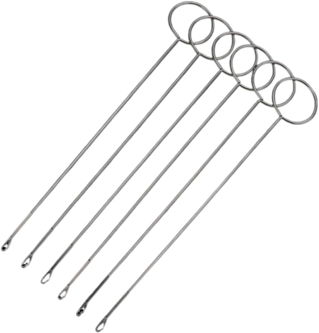 Loop Turner Sewing Tool 20 Pcs Tongue-Shaped Hook Bead Long Needle(Set)