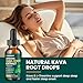 GZ HAOYUAN Liposomal Kava Kava Root Extract Supplement - High Absorption Kava Drops for Relaxation, Stress Relief, Cognitive & Immune Support, Vegan & Non-GMO, Strawberry Flavor 2 Fl Oz