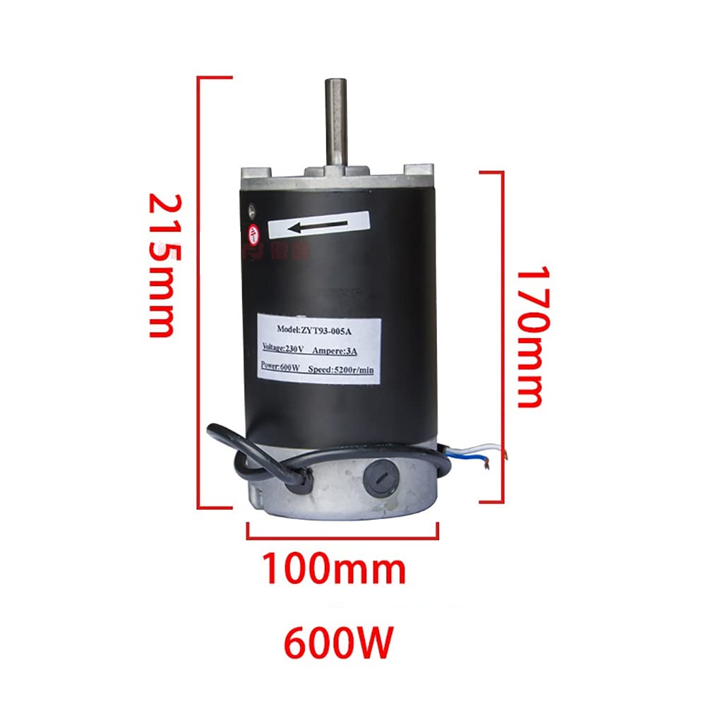 Toplionace Silnik Szczotkowy 220V 600W DC, Silnik ZYT93-005A