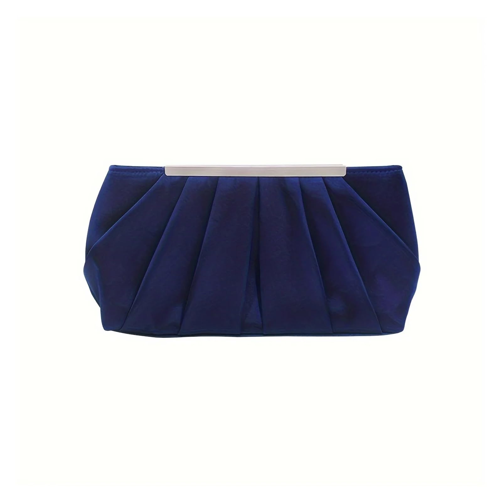Pochette da sera Pochette da sera, borsa pranzo in seta e poliestere plissettata, donna semplice capiente, di grande capacità Per gli appuntamenti