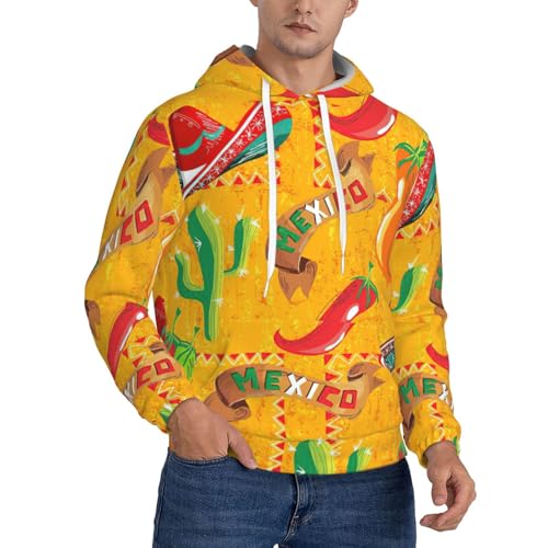 Sweat piment cactus homme hoodie à capuche original et tendance
