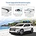Partol Roof Rack Cross Bars for GMC Acadia 2017 2018 2019 2020 2021 2022 2023 Aluminum Roof Rail Luggage Rack Cargo Carrier for Snowboard Canoe Kayak Bike