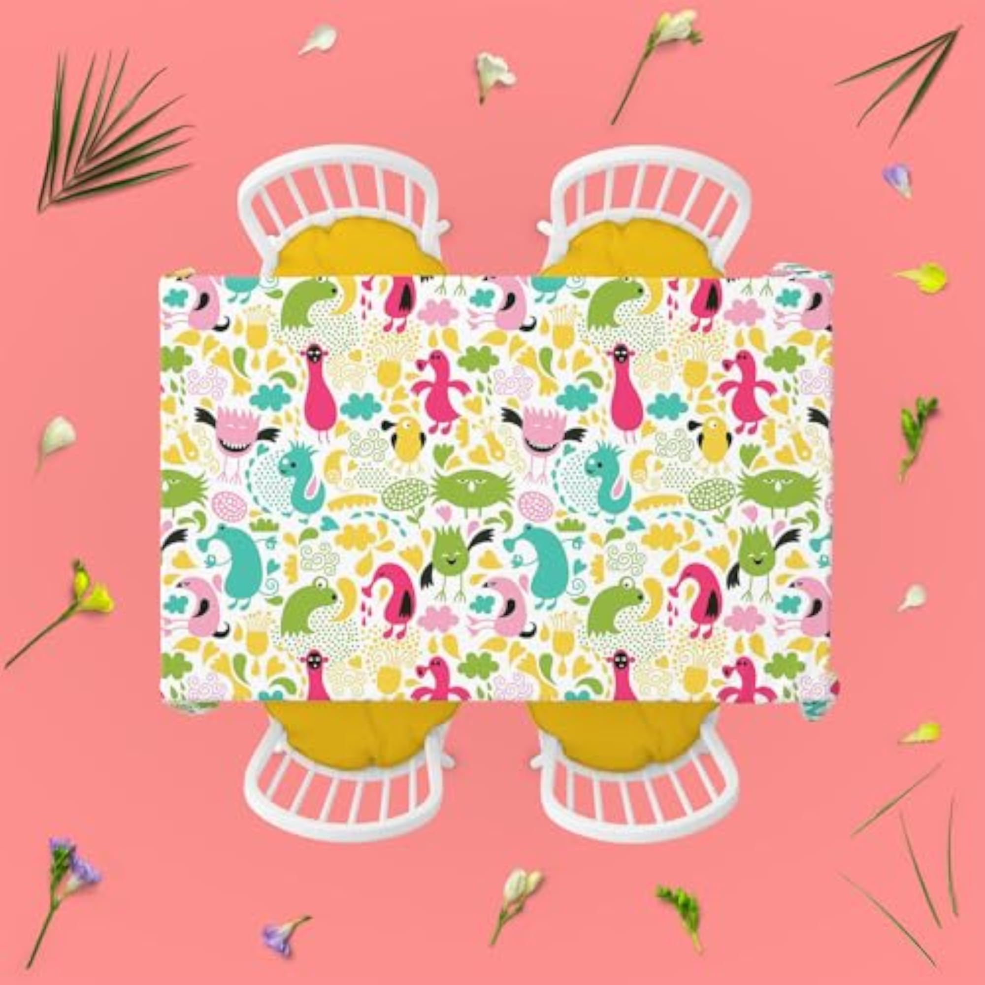 Monsters Table Cloth Cover for Dining & Center Table