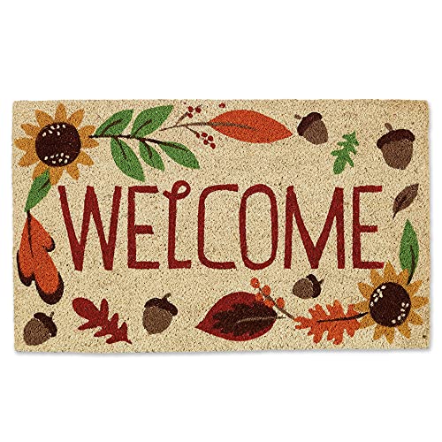DII Natural Coir Welcome Autumn Doormat