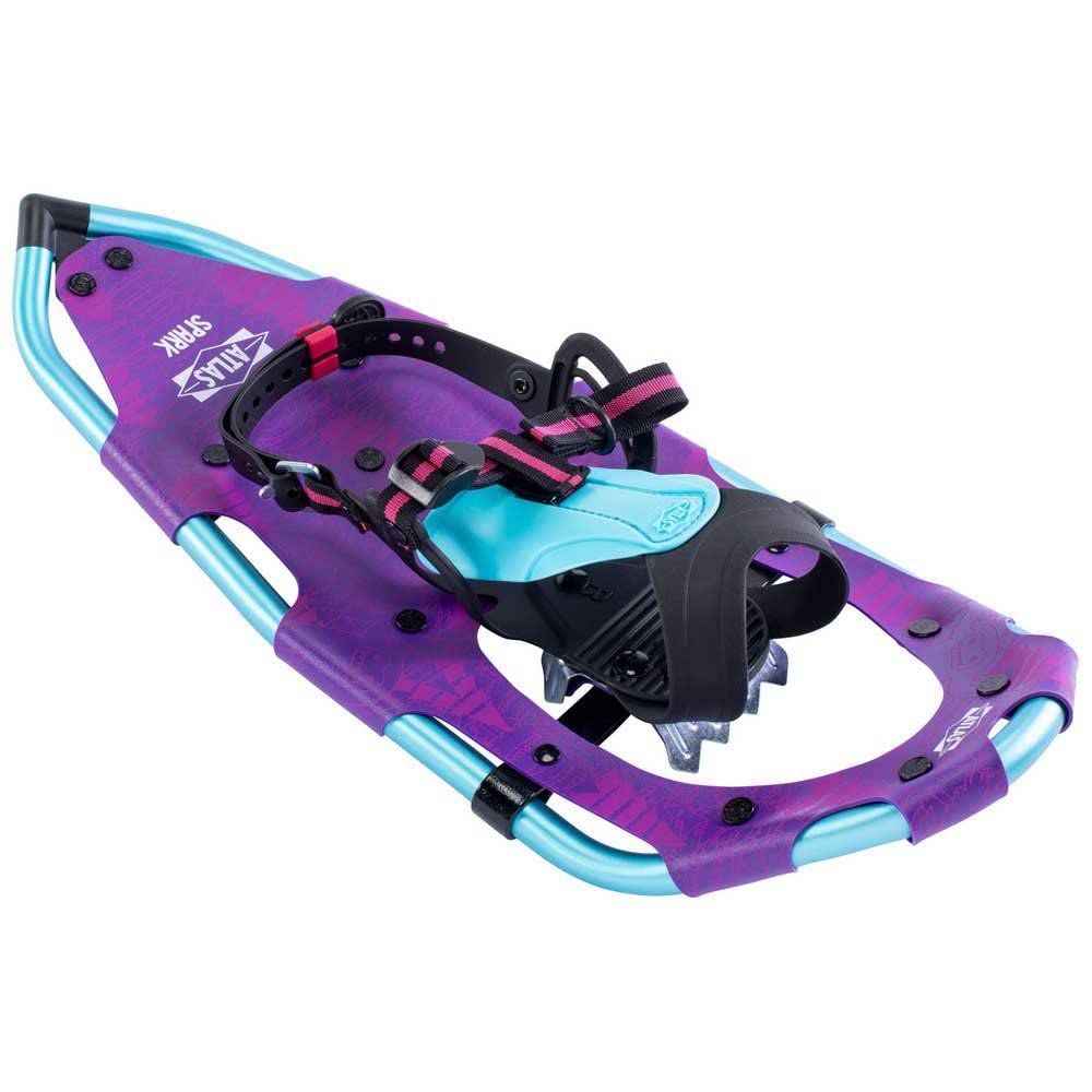 ATLAS 16E0013 - Raquetas de Nieve Unisex Juvenil, Color Morado