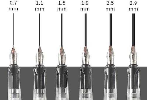 Miniatura 4 de JINGYOU Pluma, pluma de pico de pato, bolígrafos de caligrafía árabe, bolígrafo tibetano, bolígrafo de letras góticas, bolígrafo de cuerpo de flor,