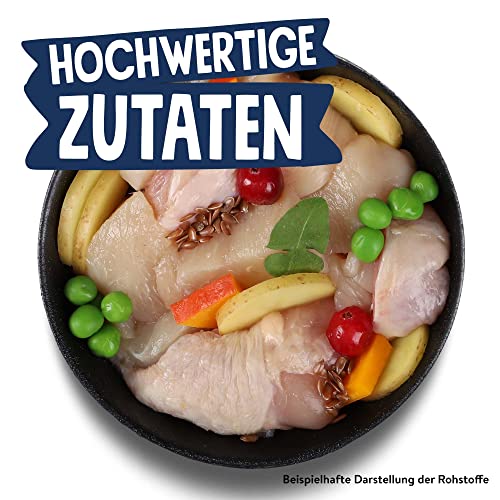 Pets Deli Soft Trockenfutter für Hunde mit Huhn & Kürbis, 2kg