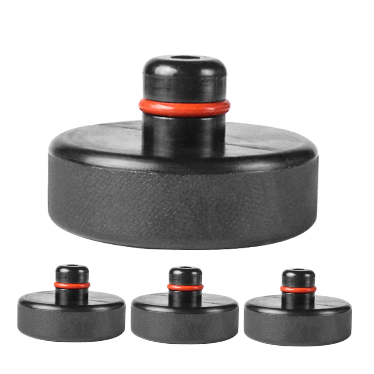 SOLUSTRE Jack Pad Adapter 4 Pieces Floor Jack Pads for Pinch Welds Vehicle Safety