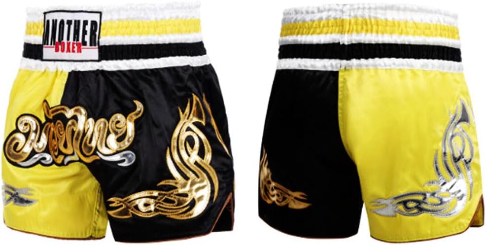 ZCFXJiTuanYZ MMA fighting shorts Boxing training pants Men's fitness sportswear(NO.1)