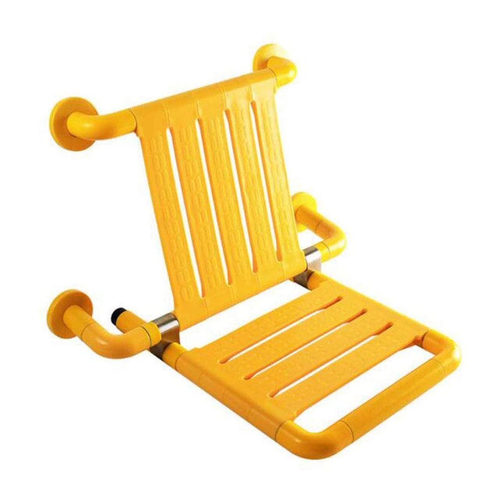 Chaise de douche arrière pliable pour sécuriser la toilette des aînés à la maison