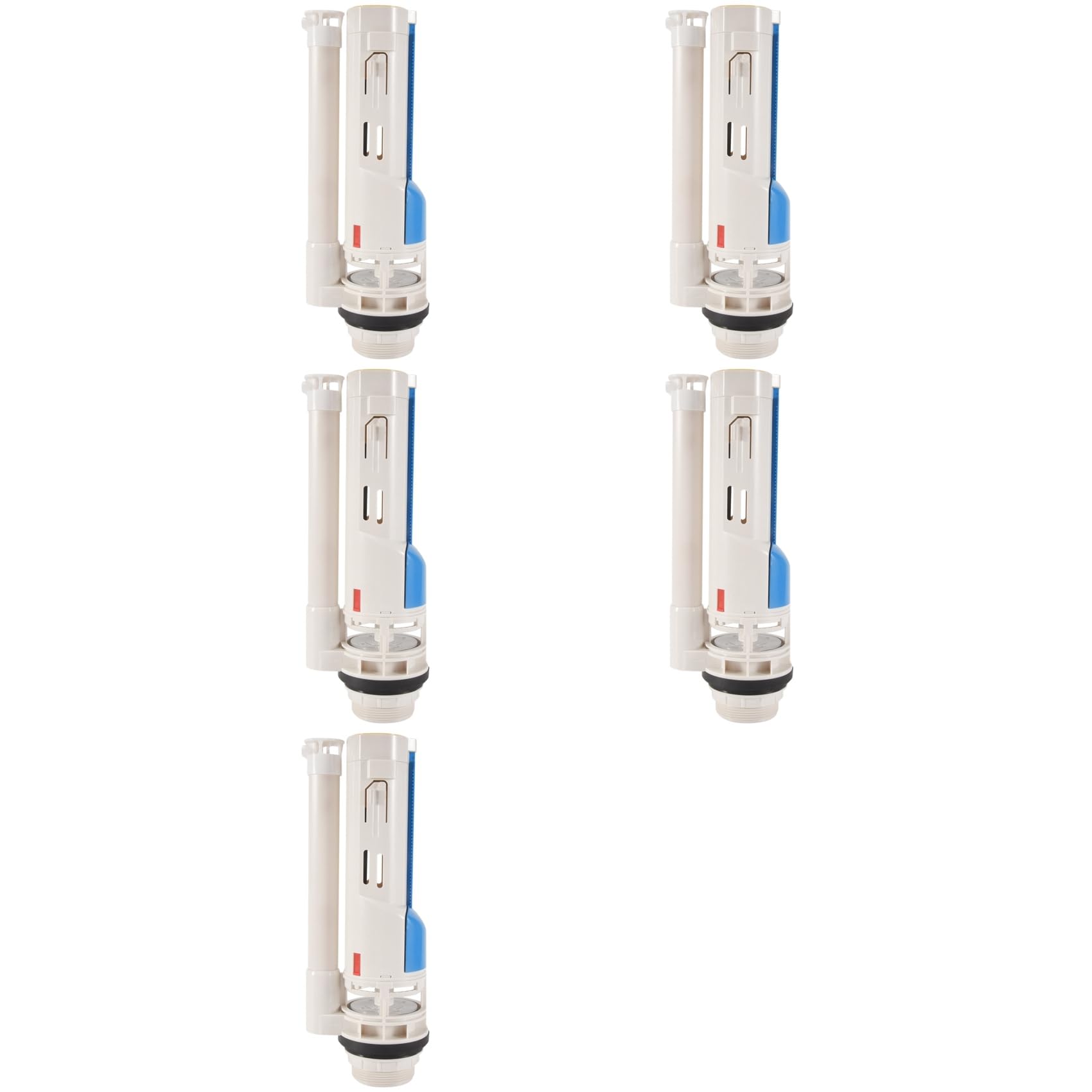 Hndhbfgrt 5X Split Toilet Drain Valve Two-Button Toilet Water Outlet Valve Dual Flush Fill Water Tank Accessories