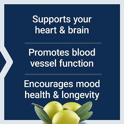 Super Omega-3 EPA/DHA Fish Oil, Sesame Lignans & Olive Extract - For Heart & Brain Health – For Inflammation & Cholesterol Management – Gluten-Free, Non-GMO – Lemon Flavor 120 Softgels - Image 5