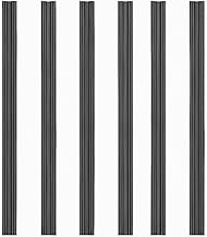 6 x 32 inch 80 cm Cuttable Wiper Blade Refills Universal Rubber Strip Cuttable Replacement, Flexible Silicone Blade Rainproof, Repair Front Broom