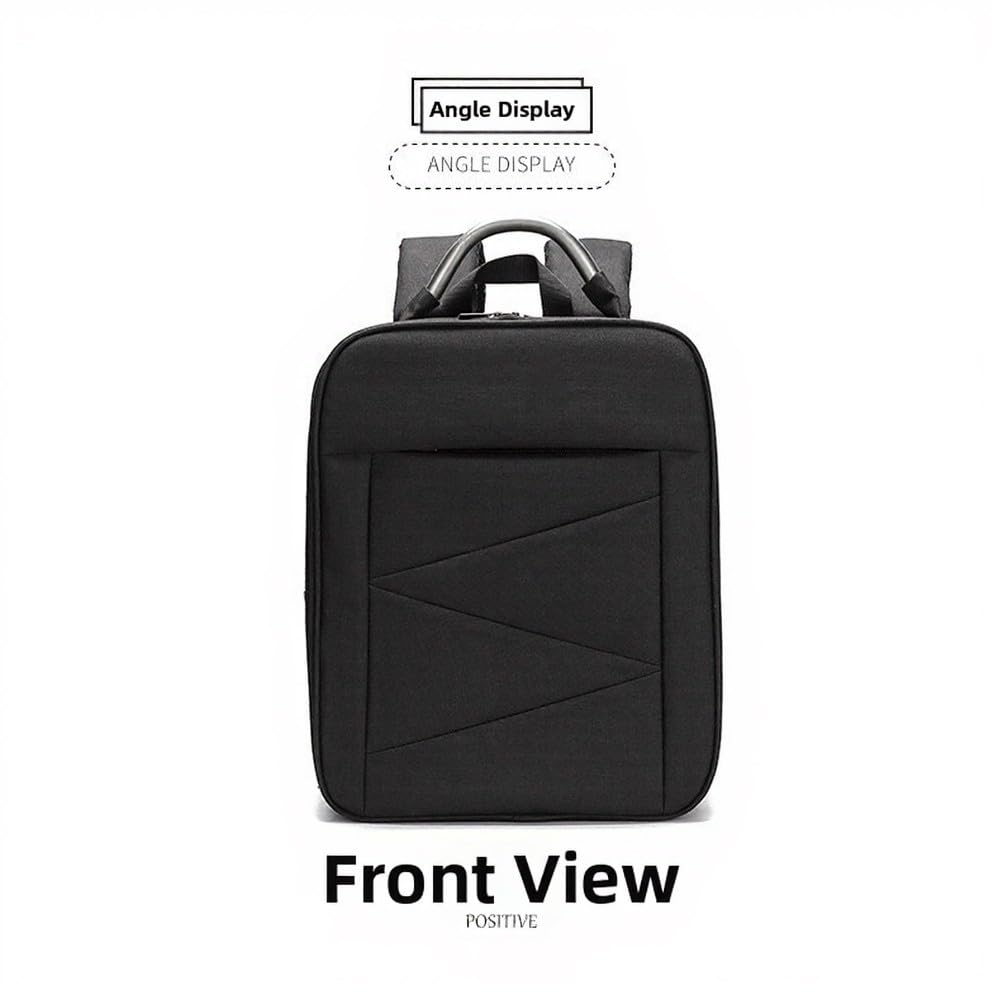EVA-Hartschalen-Rucksack für DJI Avata, 29 x 17 x 39 cm, tragbare Tragetasche mit verstellbaren Trägern, stoßfeste Aufbewahrungstasche für und Zubehör, Schwarz