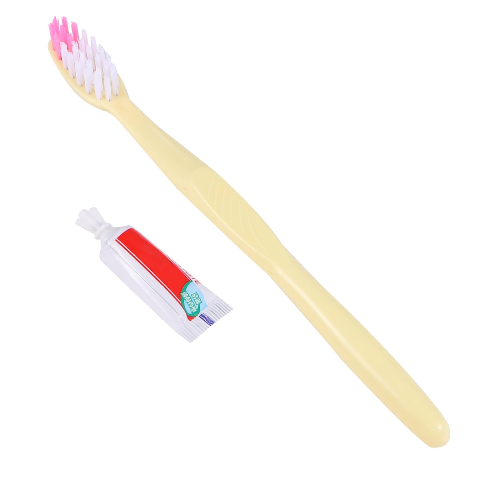 HOMSFOU Set da 100 Spazzolini da Viaggio Usa e Getta con Dentifricio Confezionati Singolarmente, Spazzolino da Denti Manuale Monouso per Campeggio e Viaggi, Accessorio Stili multipli