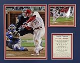 David Freese - HR Swing 11' x 14' Unframed Matted Photo Collage by Legends Never Die, Inc.