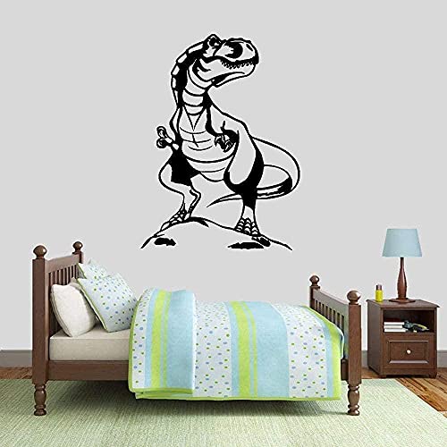 Stickers muraux art décoration murale stickers dinosaure thème enfants garçon chambre maternelle art papier peint 57x75 cm Cover