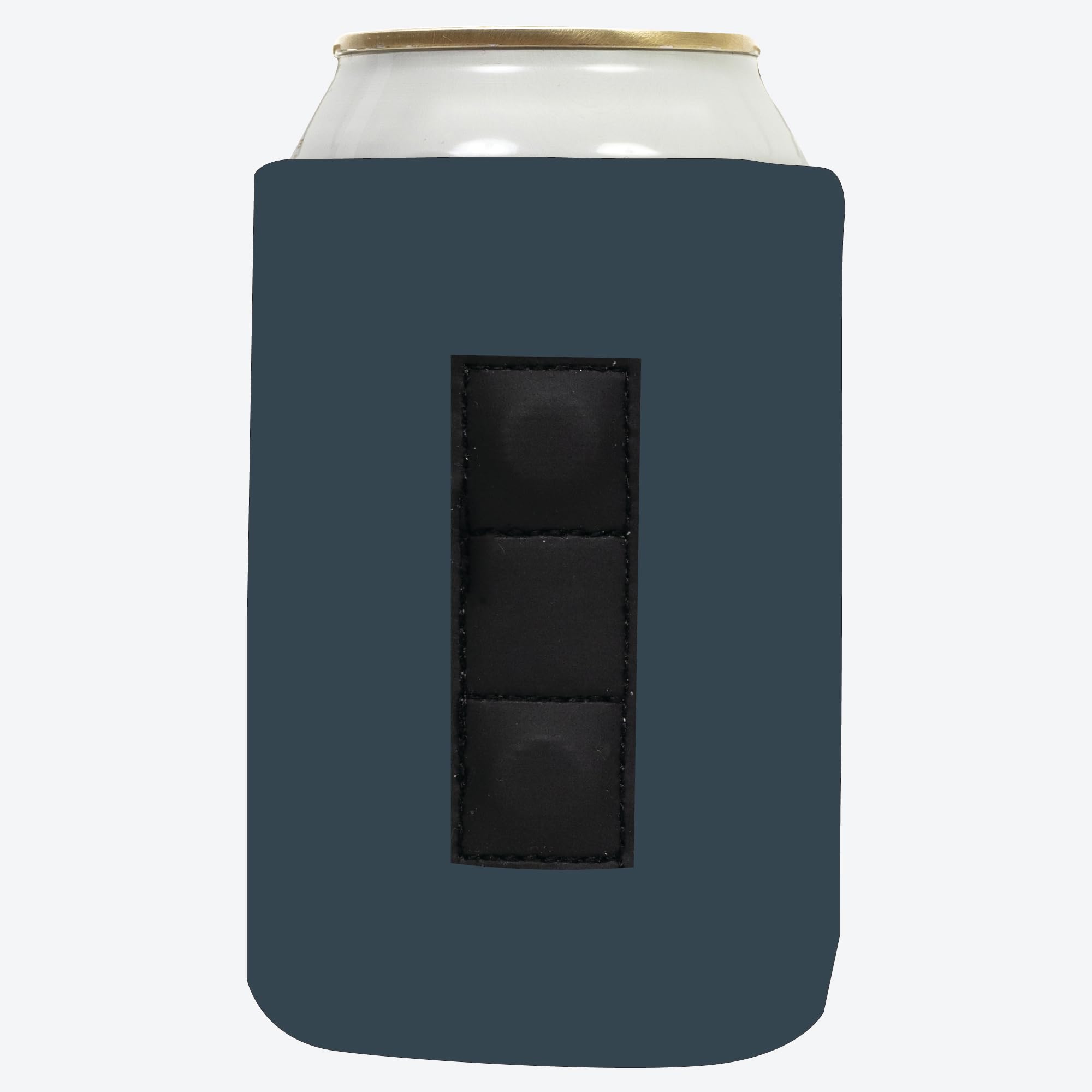 QualityPerfection Magnetic Can Cooler Sleeve, Neoprene Beer 12 oz Regular size 4mm Thickness Insulated, Collapsible For DIY Customizable, Favors, Parties, Events (1 Unit, Charcoal)