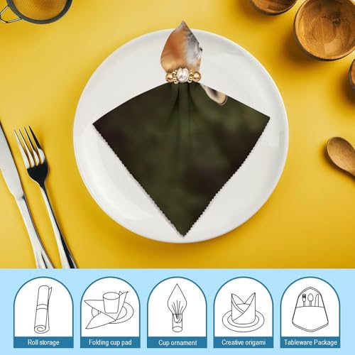 Servilletas de Tela Funny Fox 4 Piezas miniatura 7