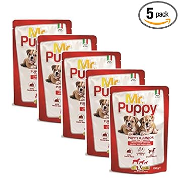 All4pets Mr Puppy Chunks with Chicken Turkey & Veg 100gm(Pack of 5)