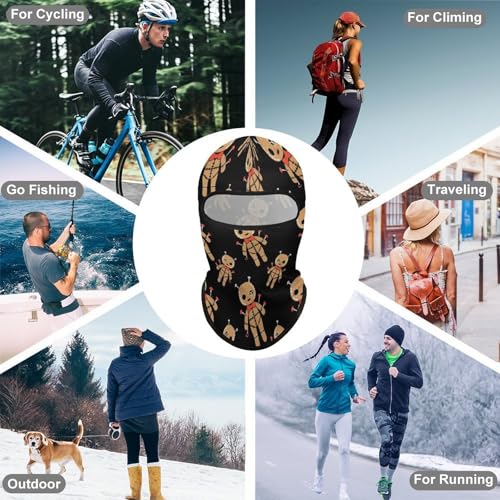 Balaclava Ski Mask para Hombres y Mujeres, Mascarilla Facial de Invierno para Ciclismo, Motocicleta, Snowboarding y Esquí miniatura 6