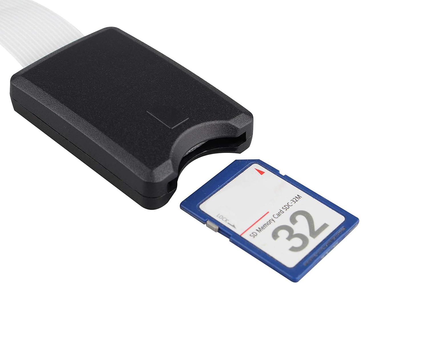Jopto 19-calowy 48 cm kabel przedłużający karty TF Micro SD na kartę pamięci TF elastyczny przedłużacz konwerter do SD RS-MMC SDHC MMC samochód GPS mini drukarka 3D Raspberry Pi DVD DVR ekran LED