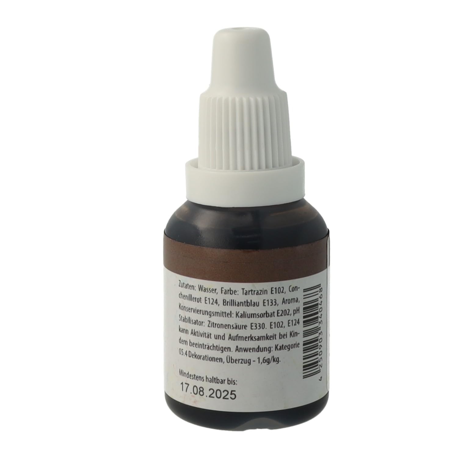 Bakeryteam Airbrush barwnik spożywczy brązowy 20 ml