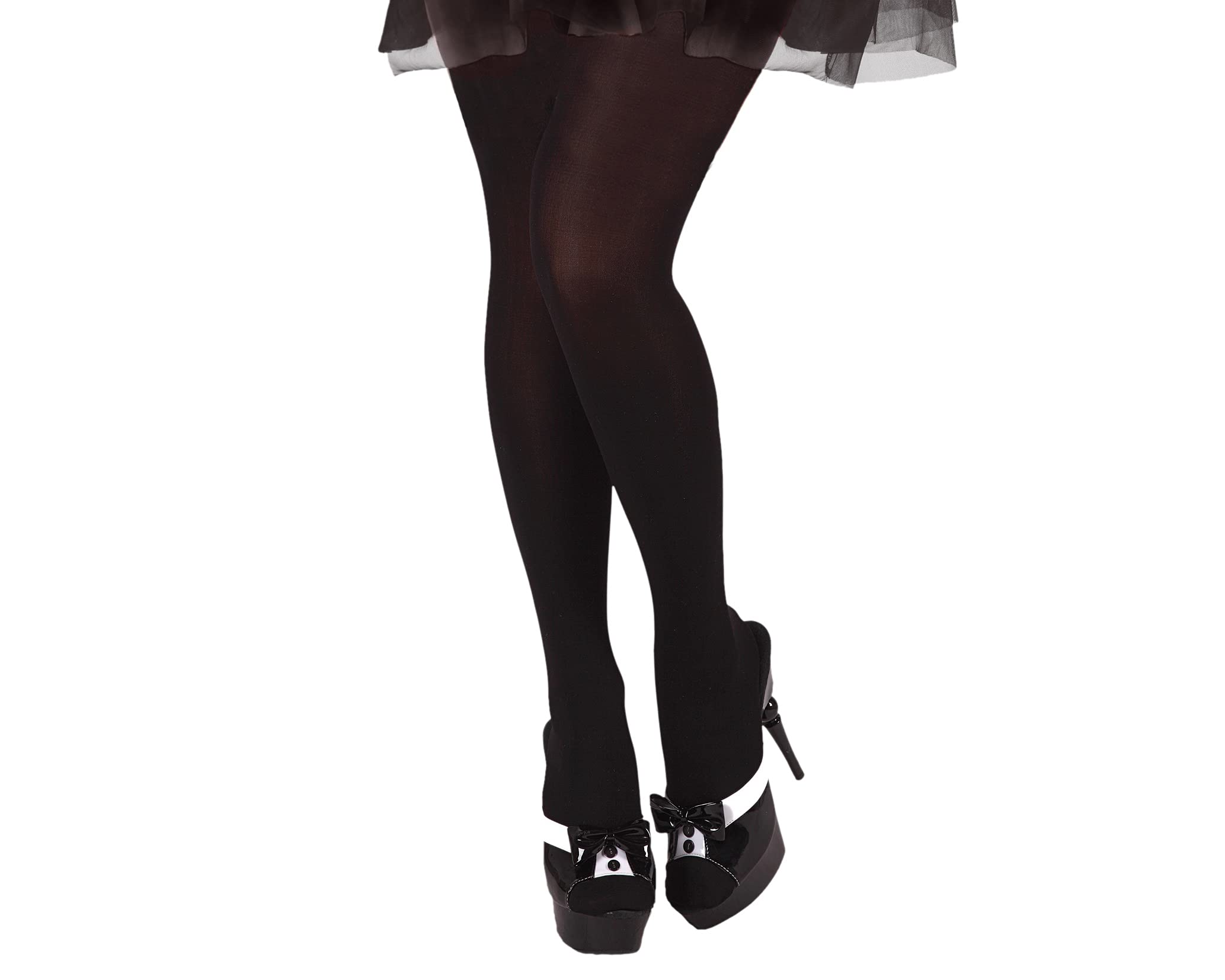 Atosa Full Stockings Plain Black Adult