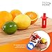 Kitchen + Home Citrus Tap – Portable Lemon Lime Juicer, Orange Citrus Spout and Jalapeño Corer – 3 Pack