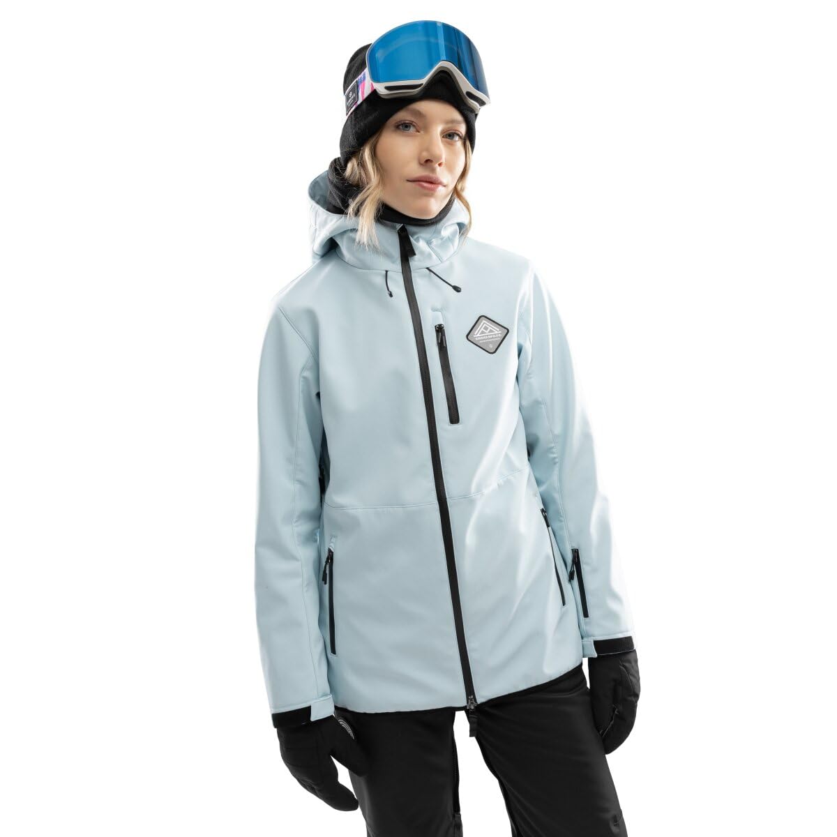 SIROKO - Veste Softshell de Ski pour Femme W2-W Gelid