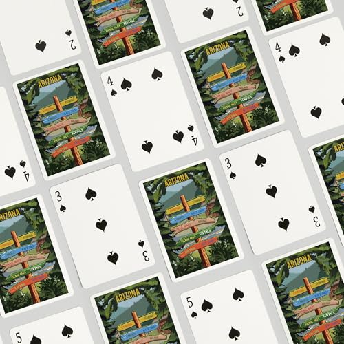 Lantern Press Arizona naipes poker 52 cartas miniatura 4