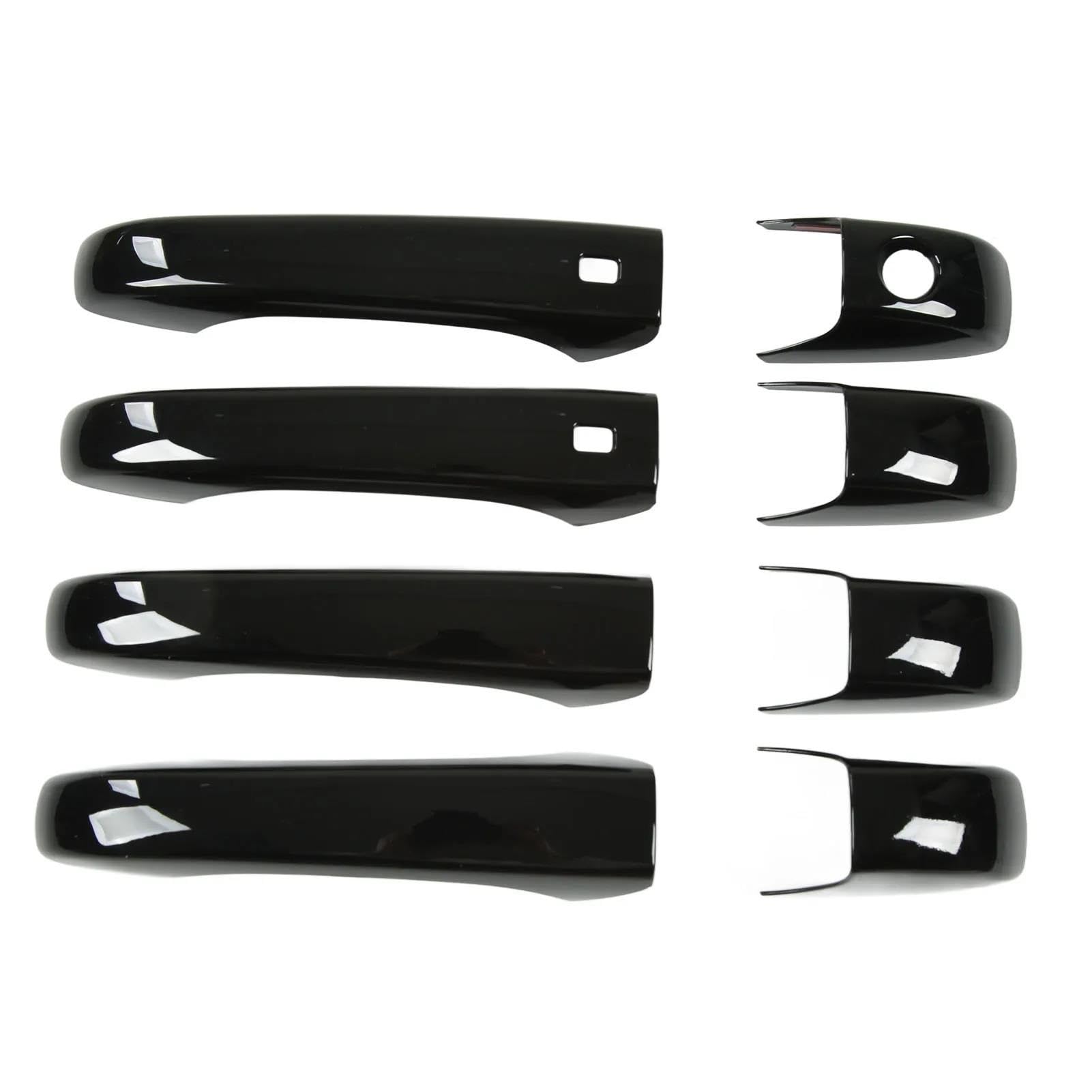 ZAPORA Car Exterior Door Handle Cover Replacement for Jeep for Grand for Cherokee WK2 WL 2011‑2022
