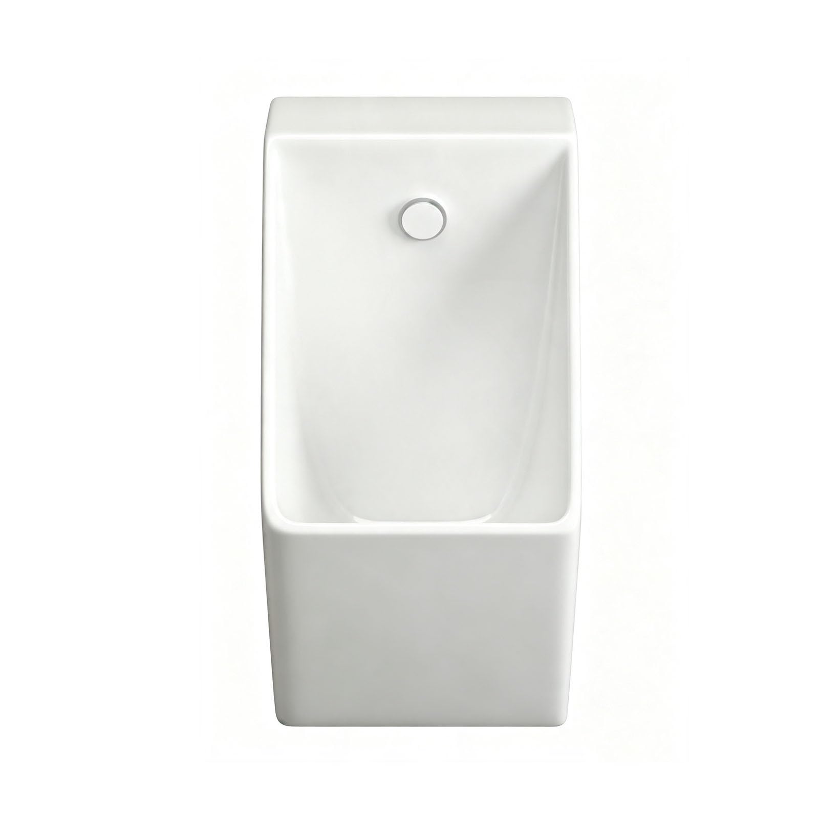 Orinario de Cerámica para Hombre Urinario Automático con Sensor para Baño | Comercial, Hotel, Restaurante, Oficina, Colegio y Baño Público, Diseño Compacto para Ahorro de Espacio
